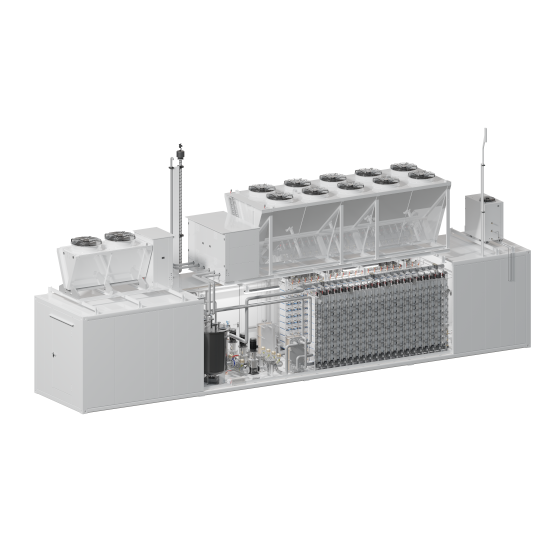 Large-Scale Green Hydrogen Production Plant